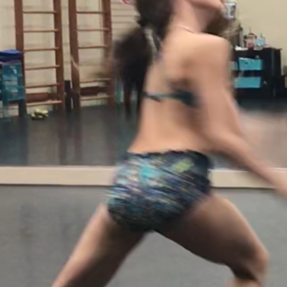 Two piece dance outfit by Countours designed. (Lea Marie) Size CL. Like new - Picture 12 of 12